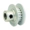 B&B Manufacturing 17-2P03-6FA2, Timing Pulley, Aluminum, Clear Anodized 17-2P03-6FA2 - alternate 2